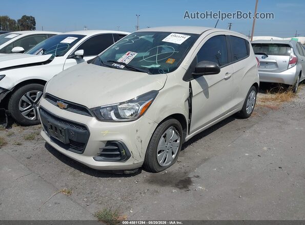 KL8CB6SAXGC634949 2016 CHEVROLET SPARK White Przód lewy