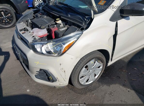 KL8CB6SAXGC634949 2016 CHEVROLET SPARK White Widok z przodu