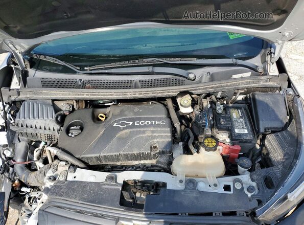 KL8CB6SAXJC431776 2018 CHEVROLET SPARK Silver Вид задньої частини салону