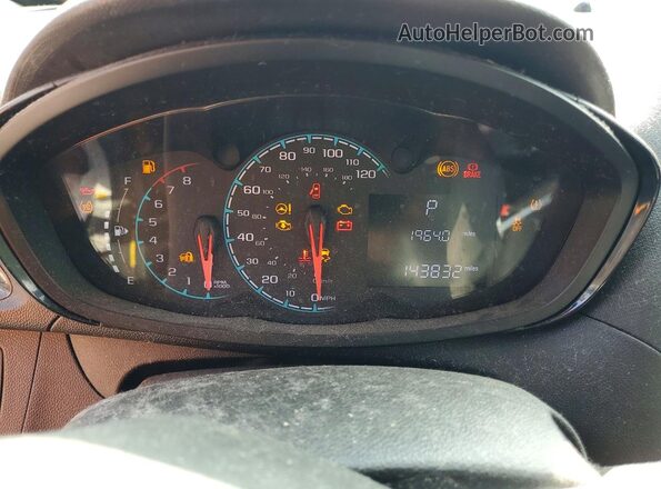 KL8CB6SAXJC431776 2018 CHEVROLET SPARK Silver Вид щитка приладів