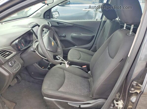 KL8CB6SAXKC720173 2019 CHEVROLET SPARK Серый Вид салона спереди