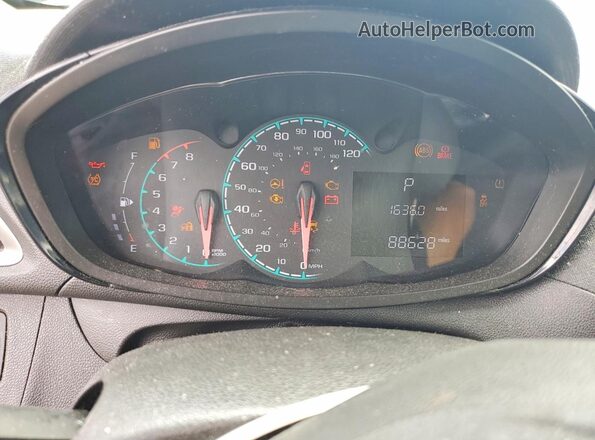 KL8CB6SAXKC720173 2019 CHEVROLET SPARK Серый Вид щитка приборов