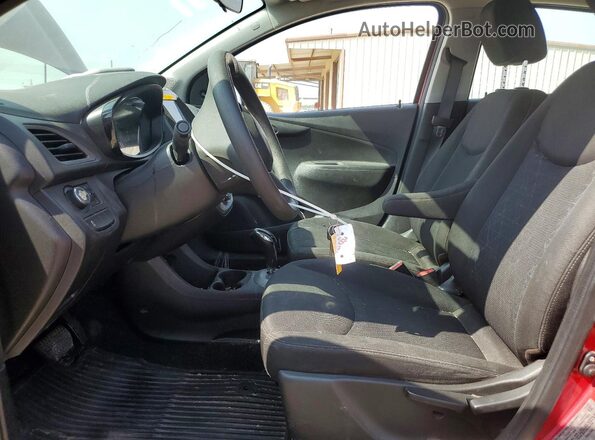 KL8CB6SAXKC822010 2019 CHEVROLET SPARK Red Вид салону спереду
