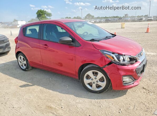 KL8CB6SAXKC822010 2019 CHEVROLET SPARK Red Передня права чверть