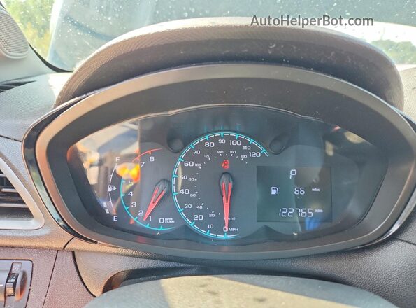 KL8CB6SAXLC429125 2020 CHEVROLET SPARK Black Вид щитка приладів