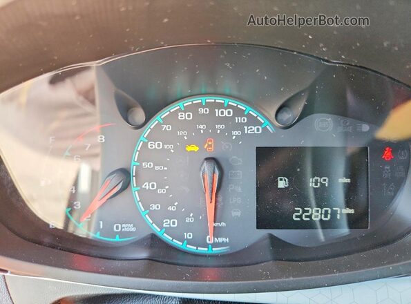 KL8CC6SA2HC782270 2017 CHEVROLET SPARK Gray Սարքավորումների վահանակի տեսք