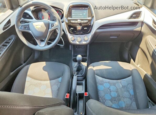 KL8CC6SA2HC782270 2017 CHEVROLET SPARK Gray Առջևի վահանակի տեսք