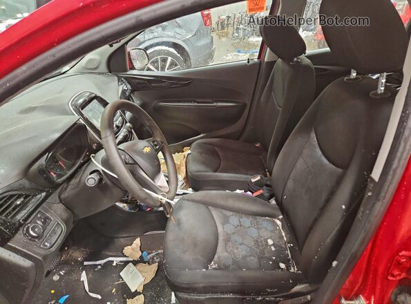 KL8CD6SA0JC426743 2018 CHEVROLET SPARK Red Vista interior delantera