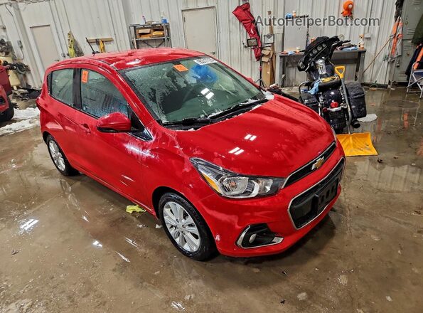 KL8CD6SA0JC426743 2018 CHEVROLET SPARK Red Delantero derecho