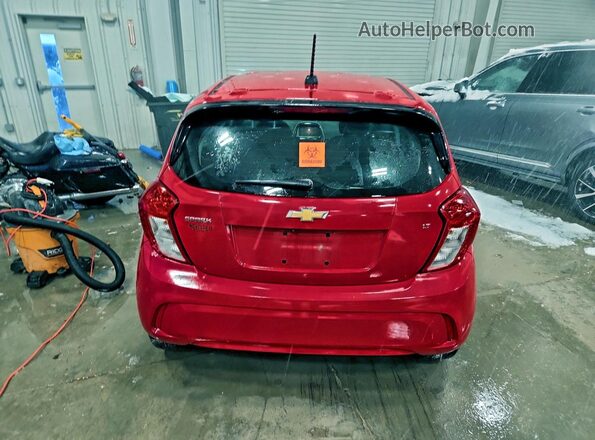KL8CD6SA0JC426743 2018 CHEVROLET SPARK Red Vista trasera