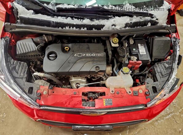 KL8CD6SA0JC426743 2018 CHEVROLET SPARK Red Vista interior trasera