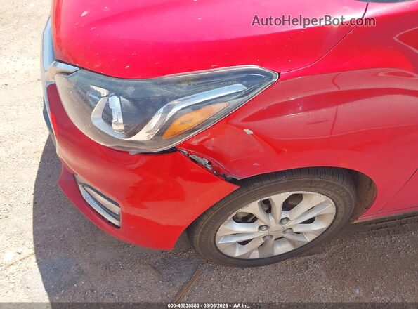KL8CD6SA0KC814542 2019 CHEVROLET SPARK Red Դիմացի տեսք