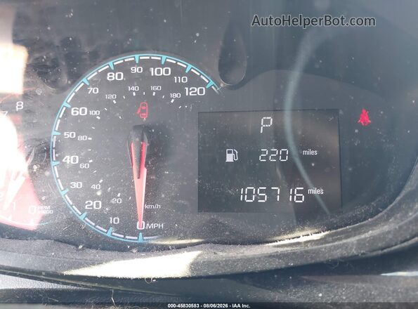 KL8CD6SA0KC814542 2019 CHEVROLET SPARK Red Հետևի նստատեղերի տեսք