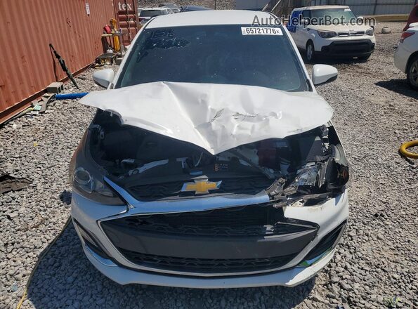 KL8CD6SA0LC447997 2020 CHEVROLET SPARK White Widok z przodu