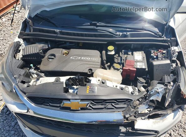 KL8CD6SA0LC447997 2020 CHEVROLET SPARK White Widok wnętrza z tyłu