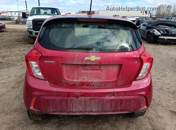 KL8CD6SA0LC459972 2020 CHEVROLET SPARK Red Vista trasera