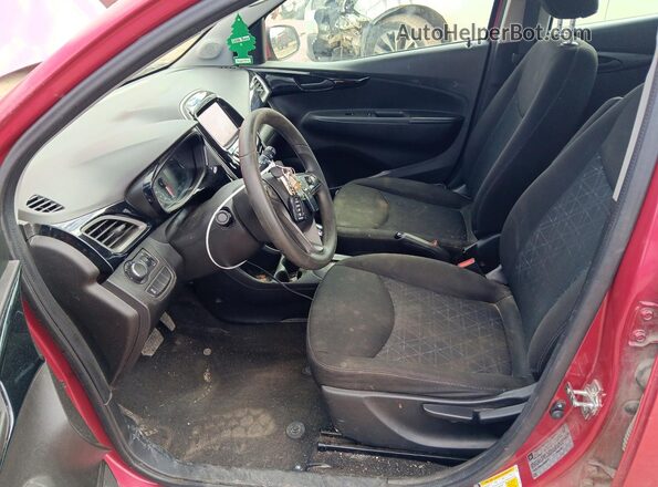 KL8CD6SA0LC459972 2020 CHEVROLET SPARK Red Vista interior delantera