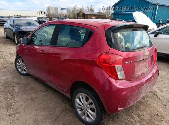 KL8CD6SA0LC459972 2020 CHEVROLET SPARK Red Trasero izquierdo