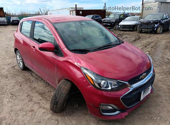 KL8CD6SA0LC459972 2020 CHEVROLET SPARK Red Delantero derecho