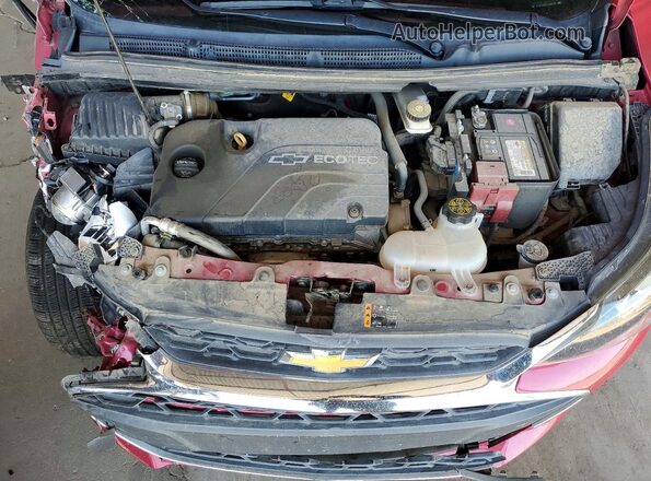 KL8CD6SA0LC462208 2020 CHEVROLET SPARK Red Вид задньої частини салону