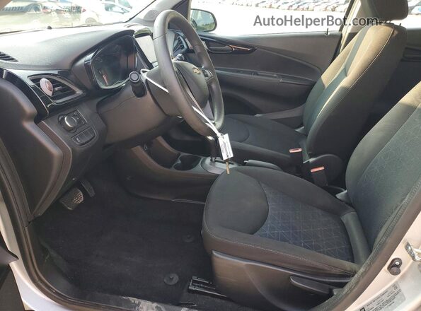 KL8CD6SA0MC222836 2021 CHEVROLET SPARK Silver წინა სალონის ხედი