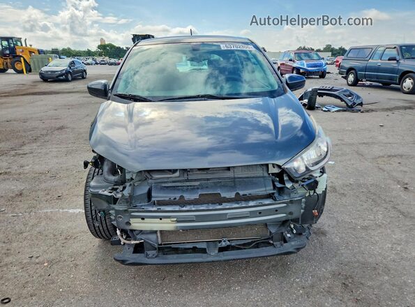 KL8CD6SA1HC756059 2017 CHEVROLET SPARK Gray Widok z przodu