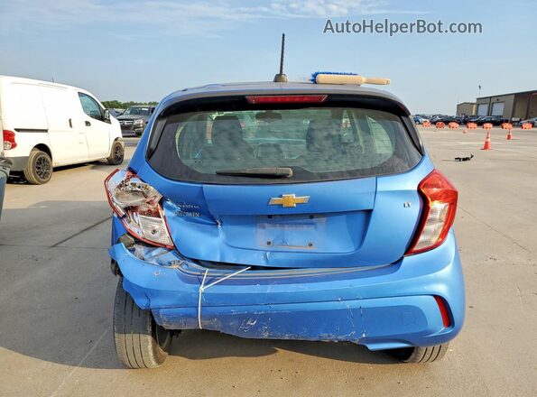 KL8CD6SA1JC423558 2018 CHEVROLET SPARK Blue Widok z tyłu