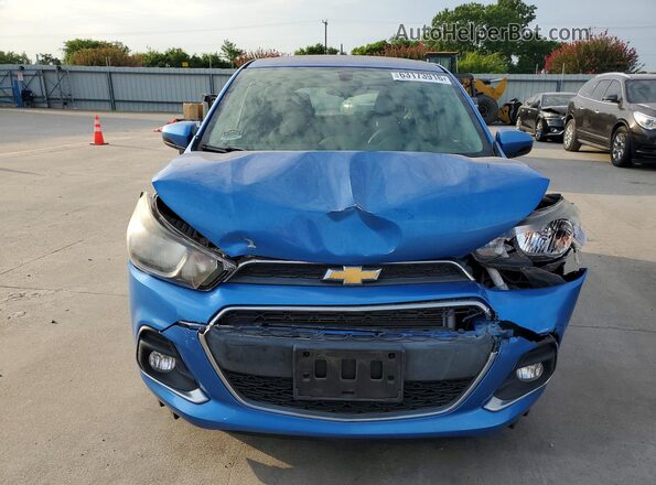 KL8CD6SA1JC423558 2018 CHEVROLET SPARK Blue Widok z przodu