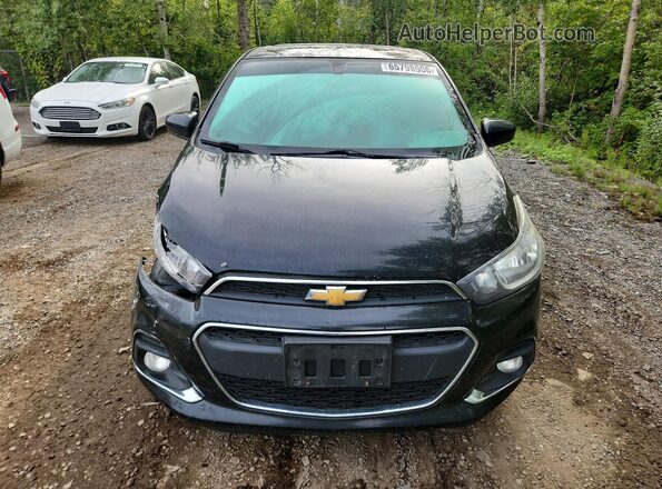 KL8CD6SA1JC448573 2018 CHEVROLET SPARK Черный Вид спереди