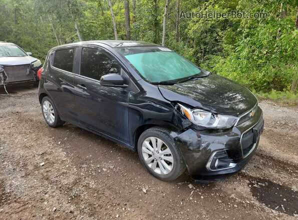 KL8CD6SA1JC448573 2018 CHEVROLET SPARK Черный Передняя правая четверть