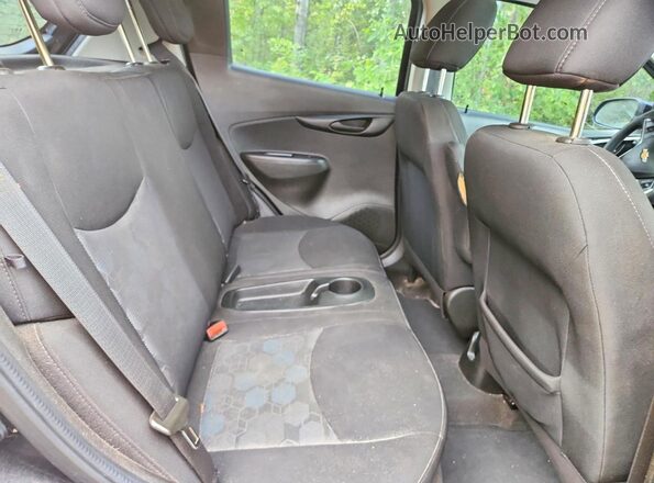 KL8CD6SA1JC448573 2018 CHEVROLET SPARK Черный Вид задних сидений