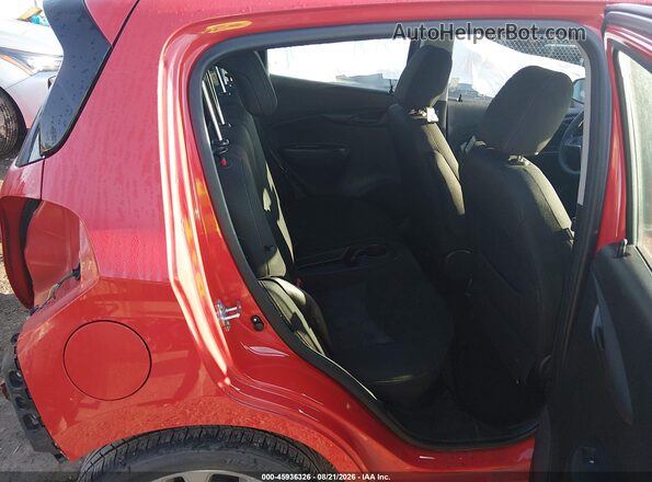 KL8CD6SA1JC472520 2018 CHEVROLET SPARK Red VIN კოდის სტიკერის ხედი