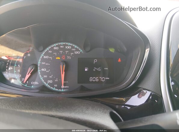 KL8CD6SA1JC472520 2018 CHEVROLET SPARK Red უკანა სავარძლების ხედი