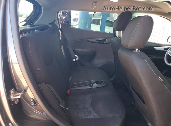 KL8CD6SA1JC474431 2018 CHEVROLET SPARK Charcoal Rear seats view