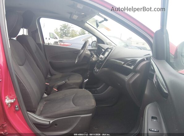 KL8CD6SA1LC449189 2020 CHEVROLET SPARK Красный Вид салона спереди