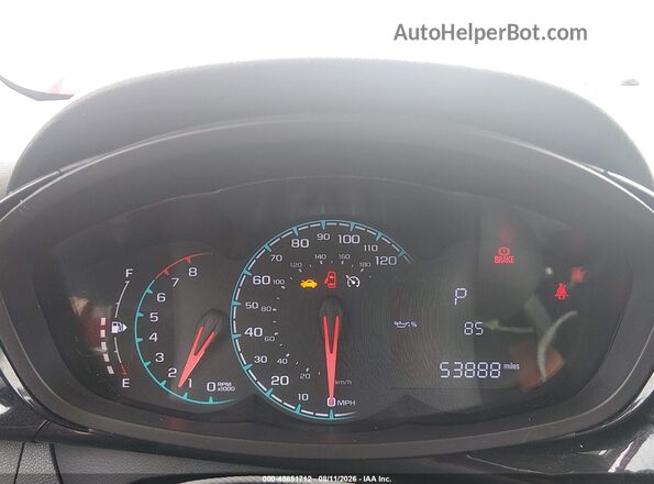 KL8CD6SA1LC449189 2020 CHEVROLET SPARK Красный Вид задних сидений