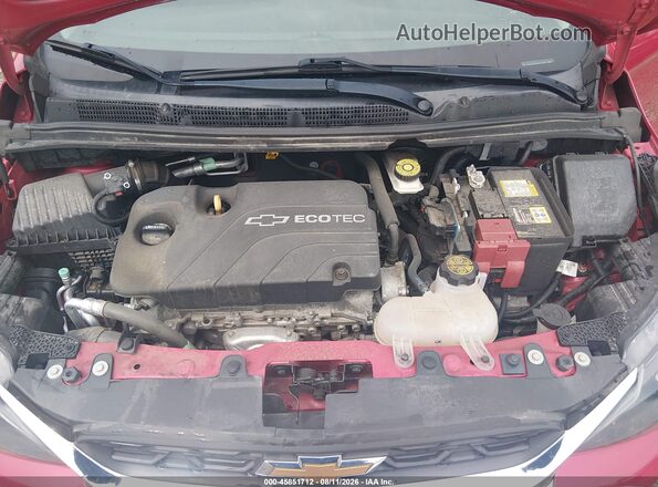 KL8CD6SA1LC449189 2020 CHEVROLET SPARK Красный Вид сзади