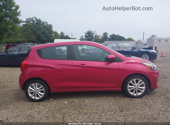 KL8CD6SA1LC449189 2020 CHEVROLET SPARK Красный Вид задней части салона