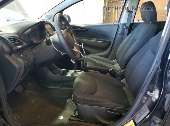 KL8CD6SA1LC466378 2020 CHEVROLET SPARK Black Widok wnętrza z przodu