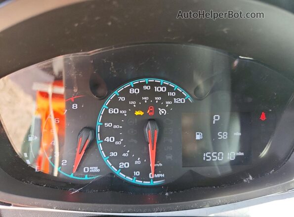 KL8CD6SA2HC821131 2017 CHEVROLET SPARK Turquoise Vista del cuadro de instrumentos