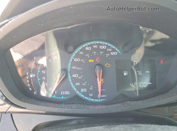 KL8CD6SA2JC469495 2018 CHEVROLET SPARK Pink Вид щитка приладів