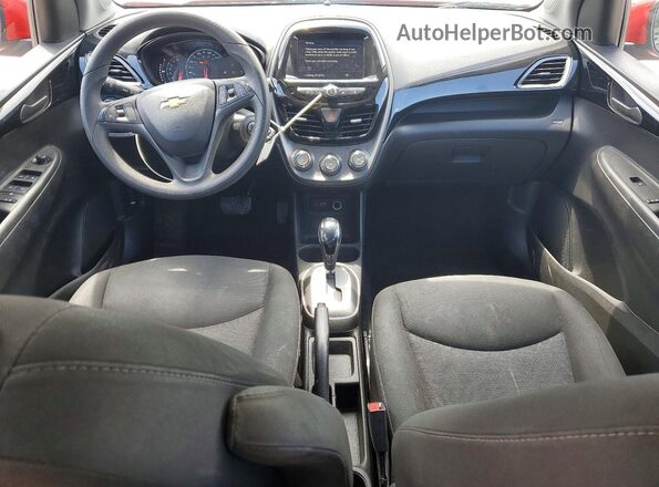 KL8CD6SA2LC442767 2020 CHEVROLET SPARK Red Dashboard view