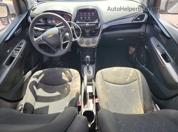 KL8CD6SA2LC444342 2020 CHEVROLET SPARK White Вид панелі приладів