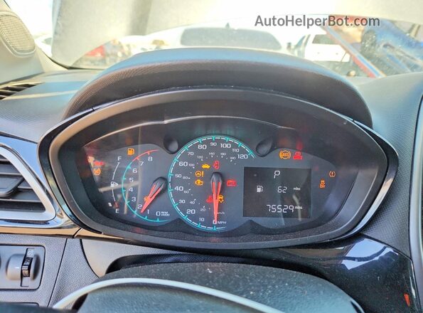 KL8CD6SA2MC720990 2021 CHEVROLET SPARK Black Սարքավորումների վահանակի տեսք