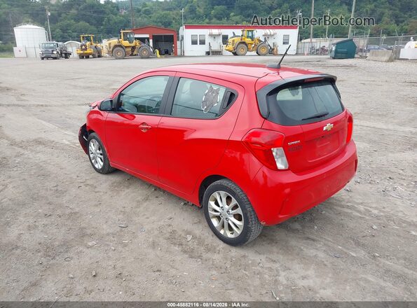 KL8CD6SA2MC739250 2021 CHEVROLET SPARK Красный Задняя левая четверть