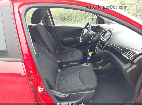 KL8CD6SA2MC739250 2021 CHEVROLET SPARK Красный Вид салона спереди