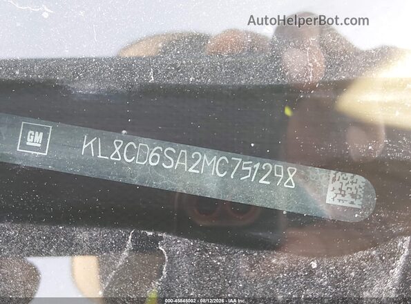 KL8CD6SA2MC751298 2021 CHEVROLET SPARK Black Widok komory silnika