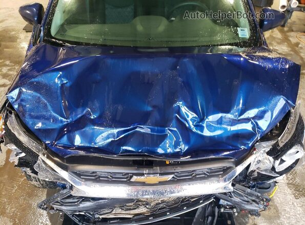 KL8CD6SA2NC037446 2022 CHEVROLET SPARK Blue Սալոնի հետևի տեսք