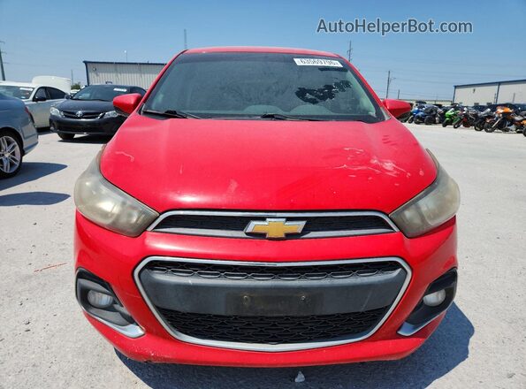 KL8CD6SA3HC718901 2017 CHEVROLET SPARK Red Դիմացի տեսք