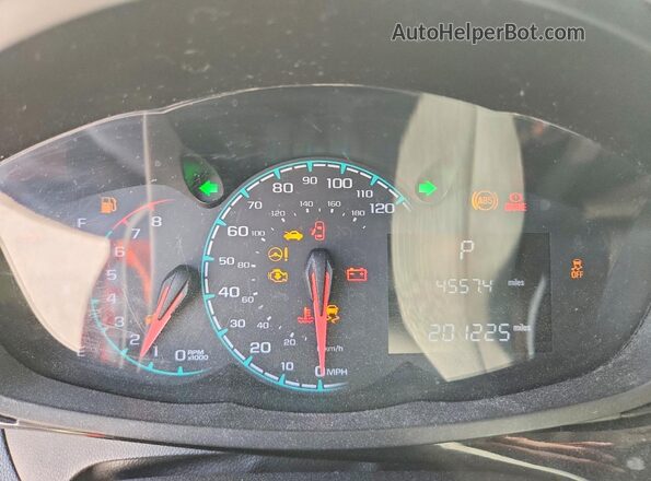 KL8CD6SA3HC718901 2017 CHEVROLET SPARK Red Սարքավորումների վահանակի տեսք